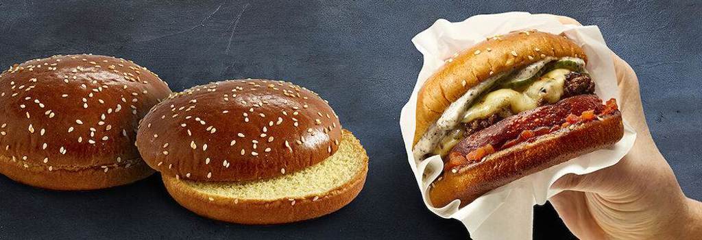 218803 Brioche style burger sesam