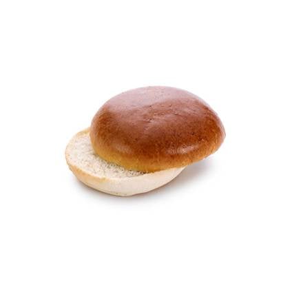 221828 Premium Brioche hamburger bolle skaaret komprimeret